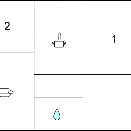 2 Bedroom Cozy In Апартаменты *